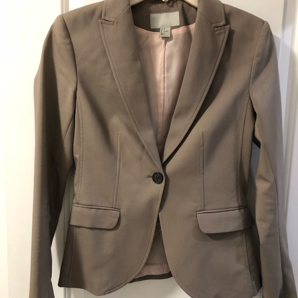 H&M gray blazer